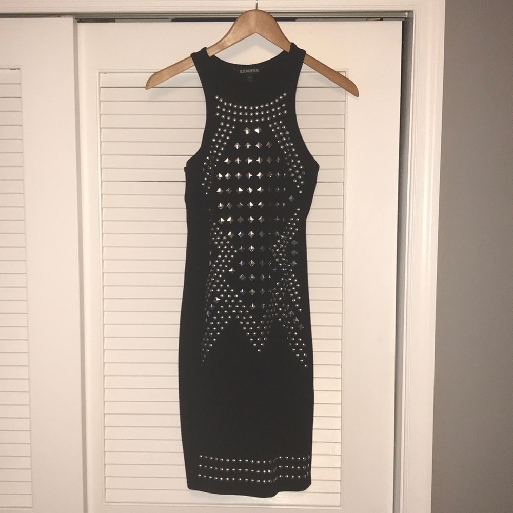 EXPRESS Stud Embellished Dress
